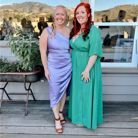 Revolve Cassini Dress in Lilac - Picture 2 of 5